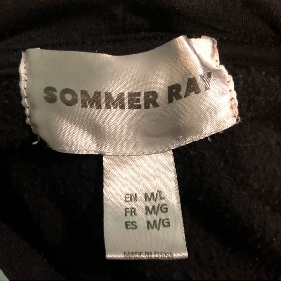 3/20$ SOMMER RAY - Pink/Black Hoodie - Picture 3 of 3